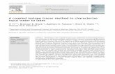 A coupled isotope tracer method to characterize input ...twdedwar/reprints-pdf/2008-hydrology-yi... · studies incorporating water isotope tracers and limnologi-cal characteristics,