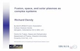 Fusion, space, and solar plasmas as complex systems ...people.physics.anu.edu.au/~ccs106/SUMMERSCHOOLS/SS22/RDend… · Fusion, space, and solar plasmas as complex systems Richard