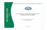 PAKISTAN INSTITUTE OF DEVELOPMENT … Paper/WorkingPaper-120.pdf · economic activity but also complements prevalence of social evils. Various socio-economic, and psychological issues