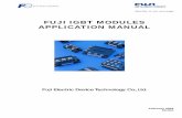FUJI IGBT MODULES APPLICATION MANUAL · Therefore, to satisfy these requirements, the insulated gate bipolar transistor (IGBT) was developed. The IGBT is a switching device designed