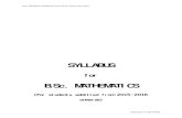SYLLABUS - Rajah Serfoji Government Arts College · successive over relaxation method- Alternating Direction Implicit method. Text Book Introductory Methods of Numerical Analysis,