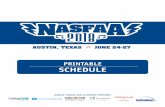 2018 NASFAA Conference - Schedule · NASFAA THANKS OUR PLATINUM SPONSORS FOR THEIR SUPPORT IN THIS EFFORT. ... unsolicited physical contact, and threatening behavior. These conduct