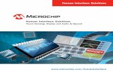 Human Interface Solutions - Microchip Technologyww1.microchip.com/downloads/cn/DeviceDoc/cn536917.pdf · Human Interface Solutions ... applications utilizing PIC microcontrollers