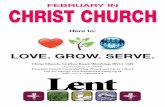 LOVE. GROW. SERVE. - christchurchworthing.org.uk · 8th 12.30pm BCP Holy Communion with Revd Alex Grubb ... ‘Dedicated to the Divine MERCY’ – ... Classical Guitar and Clarinet