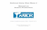 National Dairy Plan Phase I Manual on Semen Production€¦ · CMU : Central Monitoring Unit CRI : Calf Rearing In-charge DADF : Department of Animal Husbandry, Dairying & Fisheries
