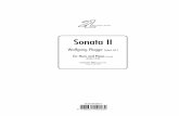 Sonata II - Sheet Music Archivefiles.sheetmusicarchive.net/compositions_i/WP067score.pdf · Sonata II Wolfgang Plagge [opus 67] for Horn and Piano [score] durata 14:00 ... un poco