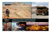 KINROSS GOLD CORPORATION 2017 Raymond …s2.q4cdn.com/.../2017/111017-Raymond-James-Austin.pdf · Raymond James Texas Gold Investor Forum November 10 2017. 2 2 ... TASIAST TWO-PHASED