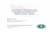 Evaluation of Enhanced Recharge Potential to the …€¦ · 2-4 Mean annual and monthly precipitation measured at the Hart weather ... Borehole number, sand, silt, clay percentages,