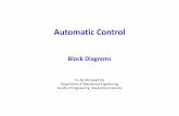 Automatic ControlAutomatic Control - School of …aly/Courses/ME221/Slides 3.pdf · Automatic ControlAutomatic Control Block DiagramsBlock Diagrams Dr. Aly Mousaad Aly ... systems.