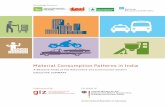 Material Consumption Patterns in India - Startseite - … · New Delhi, India March 2016 Material Consumption Patterns in India: A Baseline Study of the Automotive and Construction