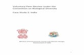 Voluntary Peer-Review under the Convention on … · Convention on Biological Diversity Case Study 2: ... Conference of the Parties to the Convention on Biological Diversity ... Kerala,