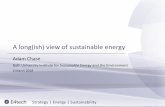 A long(ish) view of sustainable energy - bath.ac.uk · •5thCB proposed 57% reduction vs 1990, consistent with 80% ... •Steve Chu moved on •2014: ... Victoria Street London SW1H