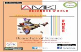 E Book - amkresourceinfo.comamkresourceinfo.com/wp-content/uploads/2018/04/A-M-K-Branches-of... · x Aedoeology ó science of generative organs x Aerobiology ó study of airborne
