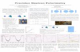 Precision Neutron Polarimetry - Physics & Astronomycrawford/pub/PrecPolPoster.pdf · Precision Neutron Polarimetry ELISE MARTIN, CHRISTOPHER CRAWFORD, MARY ESTES, BINITA HONA University