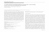 A rule-based transformation system for converting … · A rule-based transformation system for converting semi-structured medical documents ... cost-efficient handling and processing