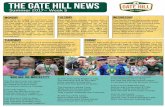 THE GATE HILL NEWS · Today we said Today we said ““““goodbye for now!goodbye for now!goodbye for now!” ”” ” to some of our Gate Hill Friends. ... We can’ ’’’t