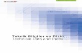 Teknik Bilgiler ve Dizin Technical Data and Index blm 9a.pdf · Teknik Bilgiler ve Dizin... Technical Data and Index... ‹Ç‹NDEK‹LER / PRODUCT OVERVIEW