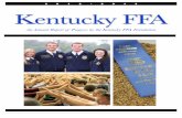2012-2013 Kentucky FFA Annual Report.pdf · Dr. Tony Brannon ... Jeff Rice Rice Agri-Marketing Robert Schmitt KY Assoc. of ... 2012-2013 Kentucky FFA Foundation Annual Report