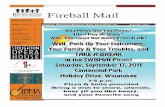 Fireball Mail - Southern Wisconsin Bluegrass Music ...swbmai.org/Drupal/sites/default/files/Sept-Oct_2011.pdf · Fireball Mail Inside this issue: Bluegrass events 3 Music by Bob ...