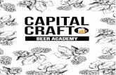 Menu CCC - capitalcraft.co.za · Rare and interesting ˜nds. They are in small quantities & therefore only available while stocks last. Ask your waiter about our floating taps