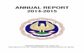 Annual Report 2014-15 - ICAI Rewariicairewari.org/pdf/Annual_Report_2014_15.pdf · 04/05/2014 Project Financing & Project Report CA. Alok Jain Seminar on Company Law CA. Arun Saxena