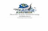 North Park University Athletics - Sidearm Sportsstatic.nparku.sidearmsports.com/custompages/VisitorGuide.pdf · The North Park University sports information office staffs all ...