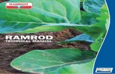 RAMROD - Crop Carem.cropcare.com.au/assets/2175/1/BRRamrod-2016TechnicalManual.pdf · Ramrod Flowable Herbicide contains 480g/L of propachlor and is a Group K pre-emergence selective
