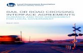 RAIL OR ROAD CROSSING INTERFACE AGREEMENTS Road... · RAIL OR ROAD CROSSING INTERFACE AGREEMENTS ... signalling systems, communications systems, control ... any traffic control devices,