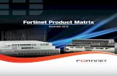 Fortinet Product Matrix - optrics.com · Fortinet Product Matrix December 2013. FG/FWF-30D FG/FWF-40C FG/FWF-60C FG/FWF-60D FG/FWF-90D FG-100D FG-200D FG-240D FG-300C FG-600C Firewall