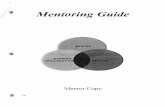Mentoring Guide - Northeast State Community Collegeapps.northeaststate.edu/documents/repository/TLDP/advanced... · about renewing or terminating the mentoring relationship often