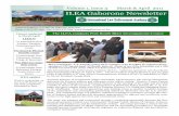 ILEA Gaborone Newsletter - State April... · ILEA Gaborone Newsletter Courses conducted in March/April LEED 39 35 participants from Lesotho, Namibia, ... remarks in honor of the occasion.