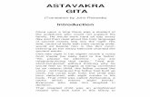 GITA ASTAVAKRA - ShiningWorld · ASTAVAKRA GITA (Translation by John Richards) Introduction Once upon a time there was a student of the scriptures who could not support his …