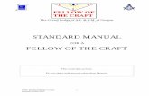 STANDARD MANUAL - Masonic Grand Lodge of Oregon€¦ · FOTC Standard Manual v1.5.doc Revised: October 2012 8 Description of Entered Apprentice Degree (First section) Numbered positions