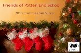 Friends of Potten End School · • Everyone who responded to the questionnaire had attended the Fair 0% 14% 43% 43% How long did you stay at the Fair? 1-30 mins ... Secret Santa