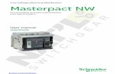 Low voltage electrical distribution Masterpact NW · Low voltage electrical distribution Masterpact NW Circuit breakers and switch-disconnectors from 800 to 6300 A User manual 09/2009.