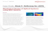 Case Study: Alson E. Hatheway Inc (AEH) - MSC …documents.mscsoftware.com/sites/default/files/cs_aeh_ltr_w_1.pdf · Mechanical Design of Optical Systems using MSC Nastran Case Study: