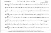 TRUMPET 2 New York, = 112 Swing New York BIG … York, New Yo…New York, = 112 Swing New York BIG SERIES WPA 709 Arranged by Ed Wilson O] In Stand Open Words & Music by Adolph Green/Betty