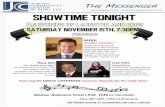60. Oct-Nov 2014MARTHA - Gesher · Mike Luipersbeck. The top-tapping program will include music from The Great American Songbook, Jazz, ... Shirley Kochansky and to Rabbi Stern for