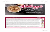 Kellogg Company  · Kellogg Company Page 1of 11 May 5, 2016 Kellogg Company 2016 FIRST QUARTER FINANCIAL