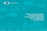 City-business interaction: current trends and future … · City-business interaction: current trends and future outlook | 2 Executive summary Context Cities are centres of society,