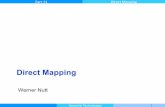 Direct Mapping - unibz · defined by the Direct Mapping transformation . Master Informatique Semantic Technologies 12 Part11! DirectMapping! Direct Mapping Idea Convert relational
