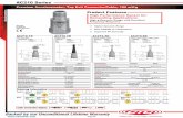 AC210 Series - SV digital 211 216.pdf · AC210 Series Premium Accelerometer, Top Exit Connector/Cable, 100 mV/g Specifications Standard Metric ... Calibration Certificate CA10 High