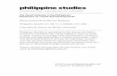 The Social Sciences in the Philippines: Reflections … · The Social Sciences in the Philippines: Reflections on Trends and Developments Maria Cynthia Rose Banzon Bautista Philippine
