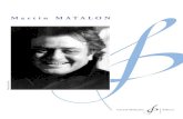 Martin MATALON - billaudot.com · B I O G R A P H Y 4 MARTIN MATALON (1958) In a musical landscape that was beginning to extricate itself from the bars of abstraction between which