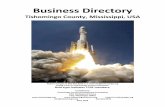 Business Directory - tishomingo.org Directory 2018 Update.pdf · Ralph Farr FerrouSouth Fidelity National Loans First American Insurance ... King Creek Farm Dr. Ben Kitchens Little