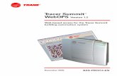 Tracer Summit WebOPS Version 1 - Heating and Air ... · 2 BAS-PRC014-EN Tracer Summit WebOPS provides the ability to access the Tracer Summit building automation system (BAS) from