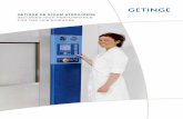 GetinGe Ge Steam SterilizerS SecurinG hiGh performance … · GetinGe Ge Steam SterilizerS SecurinG hiGh performance for the life ScienceS. from concept to compliance ... The types