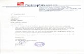 Automatically generated PDF from existing images.nutraplusindia.com/images/investorpdf/8765a62d-fa47-4e15-a1c5... · 7-A, VAKIL VILLA, H. F. SOCIETY ROAD END., MANUFACTURER OF API