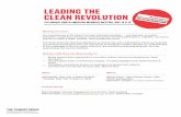 LEADING THE CLEAN REVOLUTION - The Climate … · LEADING THE CLEAN REVOLUTION 4TH ANNUAL NORTH AMERICAN MEMBERS MEETING, MAY 18 & 19 THE AN REVOLUTION We are part of ... build and