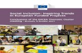 Social Inclusion : Inspiring Trends in European Funded ... · for Citizens. I am glad to ... of equality and tolerance. Since 2014, ... youth, sport, culture, media and citizenship,